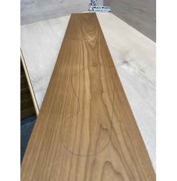 Клён Печёный 180гр заготовка грифа для бас-гитары Тангент АА 23х143х910 мм-11