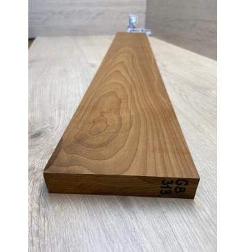 Клён Печёный 180гр заготовка грифа для бас-гитары Тангент ААА 26.5х138х930 мм-3