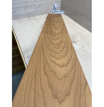 Клён Печёный 180гр заготовка грифа для бас-гитары Тангент ААА 26.5х138х930 мм-7