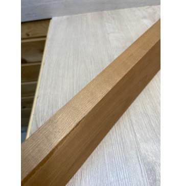 Клён Печёный 180гр заготовка грифа для бас-гитары Смешанный ААА 26х118х810 мм-1