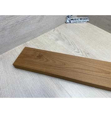 Клён Печёный 180 гр заготовка грифа для электрогитары Тангент АА 26.5х97х670 мм-3