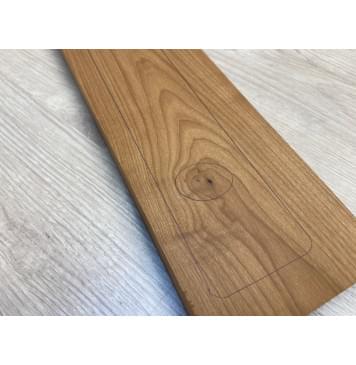 Клён Печёный 180 гр заготовка грифа для электрогитары Тангент АА 26.5х97х670 мм-4