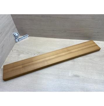 Клён Печёный 180гр заготовка для переклеенного грифа электрогитары Радиал АА 29х(44-21-44)х760 мм-4