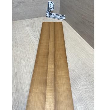 Клён Печёный 180гр заготовка для переклеенного грифа электрогитары Радиал АА 29х(44-21-44)х760 мм-5