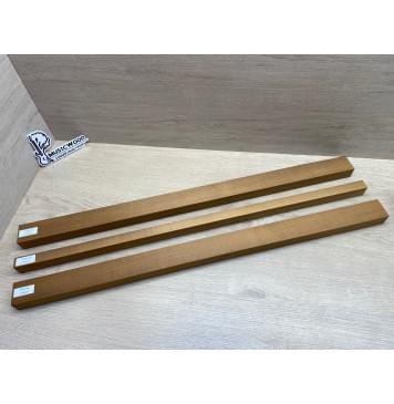 Клён Печёный 180гр заготовка для переклеенного грифа электрогитары Радиал АА 29х(44-21-44)х760 мм-8