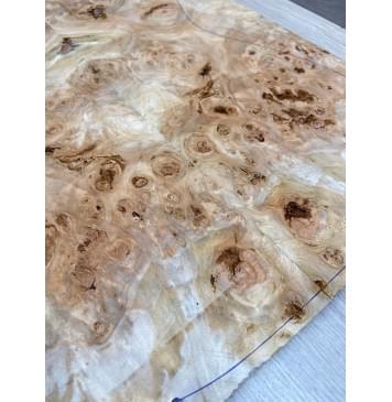 Тополь Белолистка Кап заготовка на топ под заливку Смешанный АА Кап АА 16х180х465 мм- 2шт.(книжкой)-3