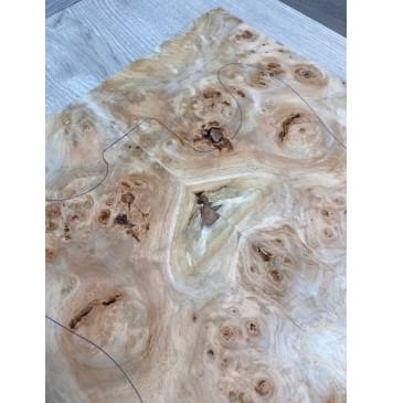 Тополь Белолистка Кап заготовка на топ под заливку Смешанный АА Кап АА 16х180х465 мм- 2шт.(книжкой)-4