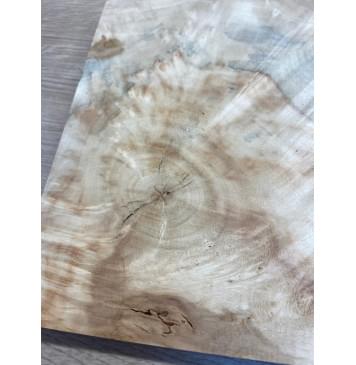 Клён Американский Каповый заготовка на топ Смешанный АА Кап АА 21х390-340х510 мм (2 шт)-13