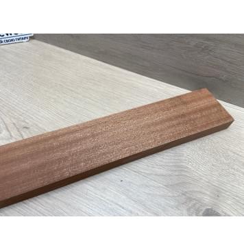 Сапели заготовка грифа для Безголовой гитары Радиал ААА 23х72х615 мм-4