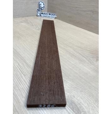 Венге заготовка накладки для электрогитары Радиал ААА 9.5х63х500 мм-2