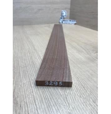 Орех Американский заготовка накладки для электрогитары Радиал АА 12х65-54х545 мм-1