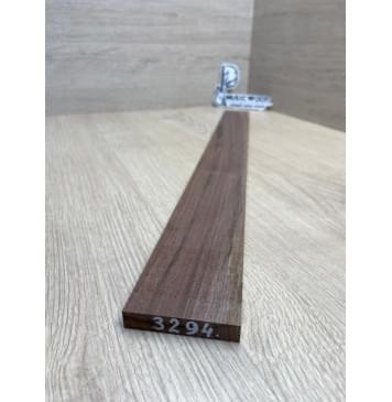 Орех Американский заготовка накладки для электрогитары Радиал АА 10х60-50х545 мм-1