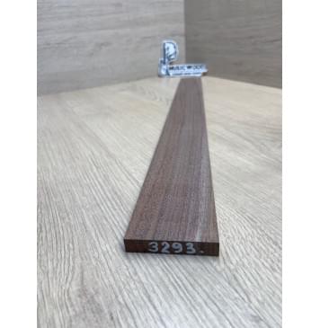 Орех Американский заготовка накладки для электрогитары Радиал АА 10х60-50х545 мм-1