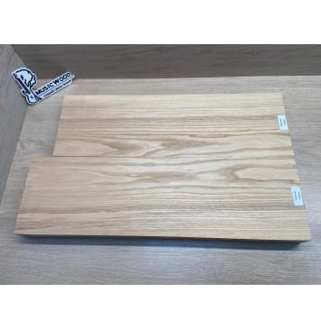 Ясень Белый Оливковый заготовка корпуса Смешанный ААА 45.5х164х555-510 мм, 2шт, 605 кг/м3-7