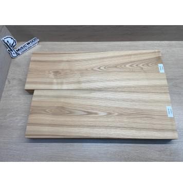 Ясень Белый Оливковый заготовка корпуса Тангент АА 43х167х510-475 мм, 2шт, 644 кг/м3-3