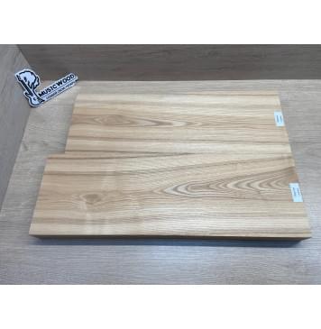 Ясень Белый Оливковый заготовка корпуса Тангент АА 43х167х510-475 мм, 2шт, 644 кг/м3-7