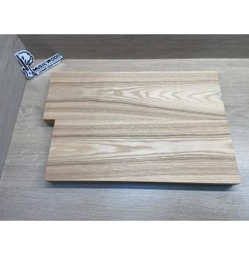 Ясень Белый Оливковый заготовка корпуса Тангент АА 43х167х510-475 мм, 2шт, 644 кг/м3-8