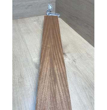 Сапели заготовка грифа электрогитары Радиал АА 51х(45-19-45)х755 мм - из 3х частей-10