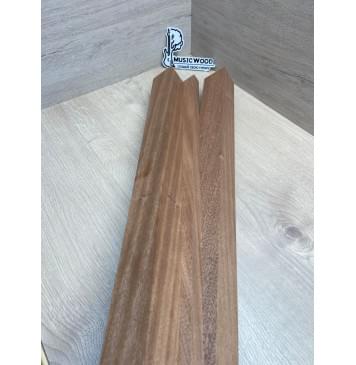Сапели заготовка грифа электрогитары Радиал АА 51х(45-19-45)х755 мм - из 3х частей-8