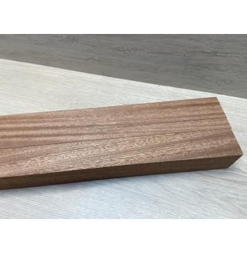 Сапели заготовка грифа электрогитары Радиал АА 51х(45-19-45)х755 мм - из 3х частей-13