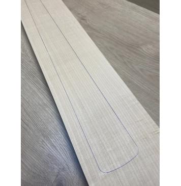 Клён Белый заготовка грифа для бас-гитары Радиал ААА 23х134х940 мм-7