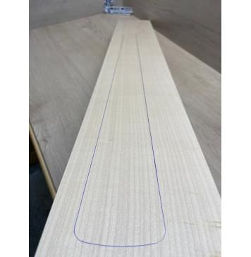 Клён Белый заготовка грифа для бас-гитары Радиал ААА 23х134х940 мм-4
