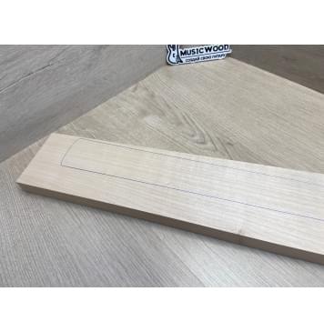 Клён Белый заготовка грифа для электрогитары Смешанный АА 26.5х106-100х720 мм-6