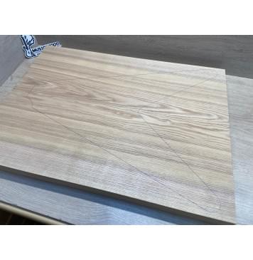 Ясень Белый Оливковый заготовка корпуса Смешанный ААА 44х230х620 мм, 2шт, 674 кг/м3-1