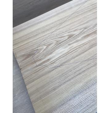 Ясень Белый Оливковый заготовка корпуса Смешанный ААА 44х230х620 мм, 2шт, 674 кг/м3-4