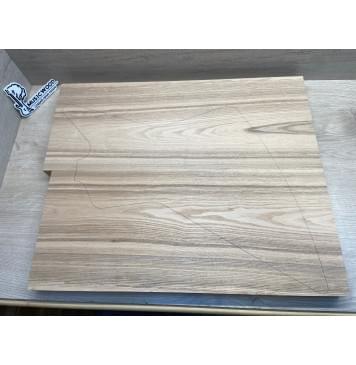 Ясень Дальневосточный заготовка корпуса Тангент АА 44х259х630-610 мм, 2 шт, 631 кг/м3-0