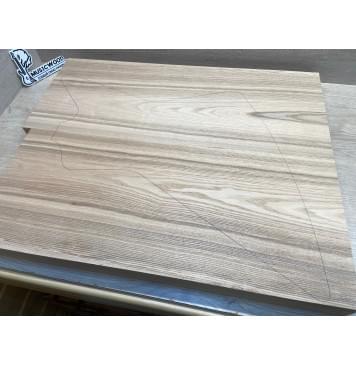 Ясень Дальневосточный заготовка корпуса Тангент АА 44х259х630-610 мм, 2 шт, 631 кг/м3-1