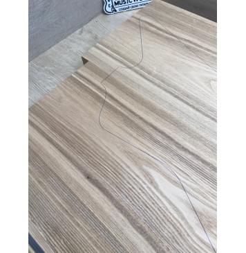 Ясень Дальневосточный заготовка корпуса Тангент АА 44х259х630-610 мм, 2 шт, 631 кг/м3-6