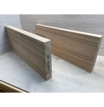 Ясень Дальневосточный заготовка корпуса Тангент АА 44х259х630-610 мм, 2 шт, 631 кг/м3-8