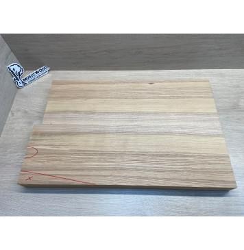 Ясень Белый Оливковый заготовка корпуса Радиал АА 45х180х570-545 мм, 2шт, 691 кг/м3-0