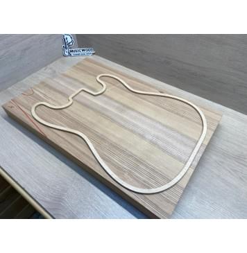 Ясень Белый Оливковый заготовка корпуса Радиал АА 45х180х570-545 мм, 2шт, 691 кг/м3-1