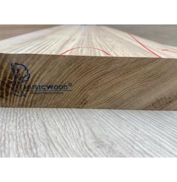 Ясень Белый Оливковый заготовка корпуса Радиал АА 45х180х570-545 мм, 2шт, 691 кг/м3-14