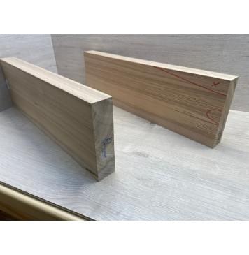 Ясень Белый Оливковый заготовка корпуса Радиал АА 45х180х570-545 мм, 2шт, 691 кг/м3-7