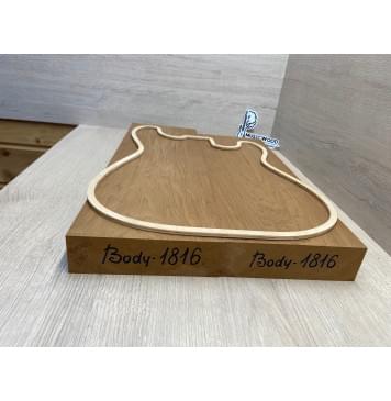 Ольха Печёная 180гр заготовка корпуса Тангент ААА 48х163х515-470 мм, 2шт, 470 кг/м3 Ольха Печёная 180гр заготовка корпуса Тангент ААА 48х163х515-470 мм, 2шт, 470 кг/м3-3