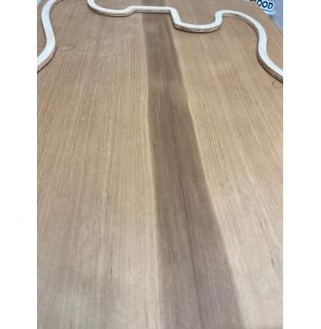 Ольха Печёная 180гр заготовка корпуса Радиал АА 45х172х520-485 мм, 2шт, 462 кг/м3 (Уценка-пороки с одной стороны)-3