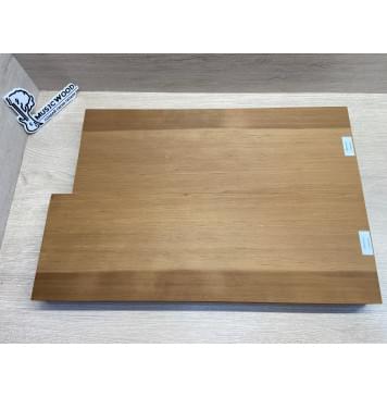 Ольха Печёная 180гр заготовка корпуса Радиал АА 45х172х520-485 мм, 2шт, 462 кг/м3 (Уценка-пороки с одной стороны)-8