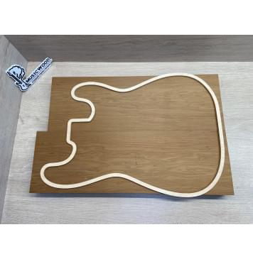 Ольха Печёная 180гр заготовка корпуса Тангент ААА 48х163х510-480 мм, 2шт, 469 кг/м3 Ольха Печёная 180гр заготовка корпуса Тангент ААА 48х163х510-480 мм, 2шт, 469 кг/м3-4