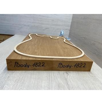 Ольха Печёная 180гр заготовка корпуса Тангент ААА 48х163х510-480 мм, 2шт, 469 кг/м3 Ольха Печёная 180гр заготовка корпуса Тангент ААА 48х163х510-480 мм, 2шт, 469 кг/м3-1