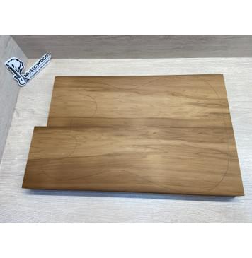 Ольха Печёная 180гр заготовка корпуса Тангент ААА 44х162х515-480 мм, 2шт, 443 кг/м3 Ольха Печёная 180гр заготовка корпуса Тангент ААА 44х162х515-480 мм, 2шт, 443 кг/м3-0