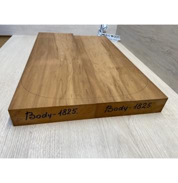 Ольха Печёная 180гр заготовка корпуса Тангент ААА 44х162х515-480 мм, 2шт, 443 кг/м3 Ольха Печёная 180гр заготовка корпуса Тангент ААА 44х162х515-480 мм, 2шт, 443 кг/м3-2