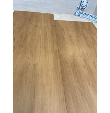 Ольха Печёная 180гр заготовка корпуса Тангент ААА 44х162х515-460 мм, 2шт, 435 кг/м3 Ольха Печёная 180гр заготовка корпуса Тангент ААА 44х162х515-460 мм, 2шт, 435 кг/м3-1