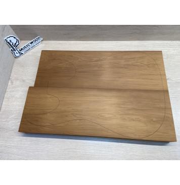 Ольха Печёная 180гр заготовка корпуса Тангент АА 42х156х470-440 мм, 2шт, 466 кг/м3 Ольха Печёная 180гр заготовка корпуса Тангент АА 42х156х470-440 мм, 2шт, 466 кг/м3-0