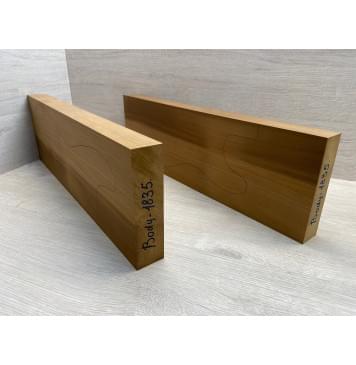 Ольха Печёная 180гр заготовка корпуса Радиал А 42.5х168х530 мм, 2шт, 469 кг/м3-9