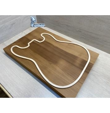 Ольха Печёная 180гр заготовка корпуса Радиал АА 41.5х170х530 мм, 2шт, 471 кг/м3-1