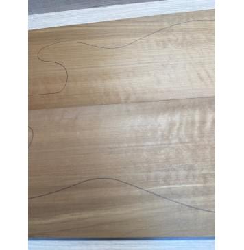 Ольха Печёная 180 гр заготовка на топ Смешанный ААА 19х185-180х515 мм -2 шт.(книжкой) Ольха Печёная 180 гр заготовка на топ Смешанный ААА 19х185-180х515 мм -2 шт.(книжкой)-5