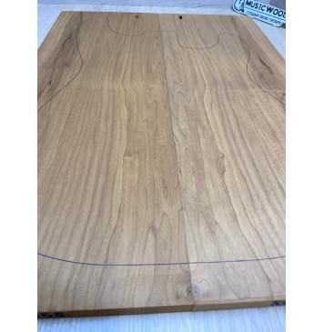 Клён Печёный 180гр заготовка на топ Смешанный АА 17х185х515 мм - 2шт (книжкой)-3